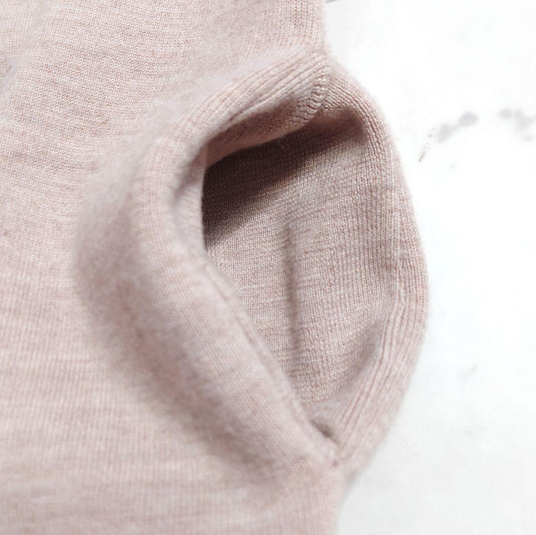 美品♪アンスリード ラクーンファースリーブ 2way ロングコート ベージュ