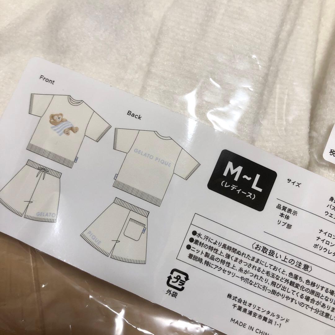 新品未開封　ディズニーシーダッフィー　ジェラピケコラボ ルームウェア