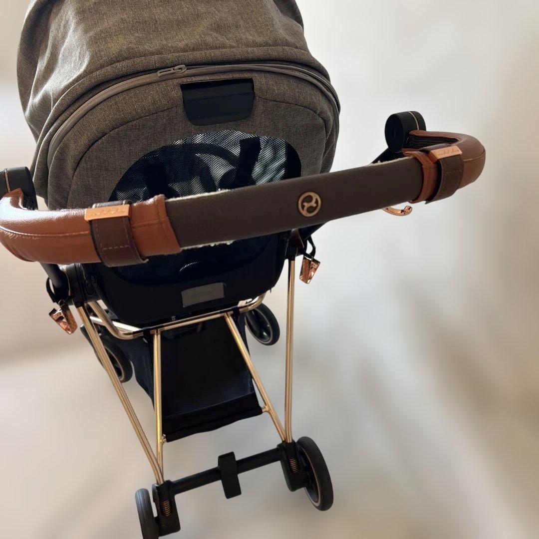 送料込♡付属品付♡ サイベックス　ミオス　ローズゴールド　グレーシート