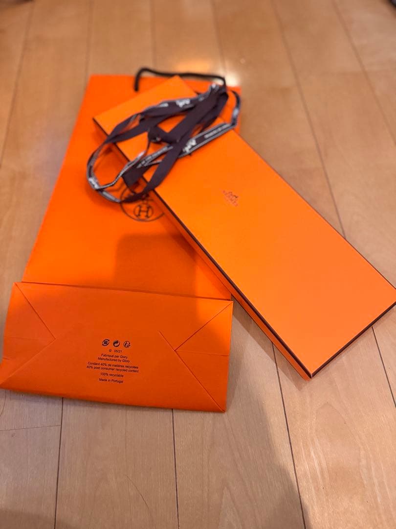HERMÈS イエロー ネクタイ