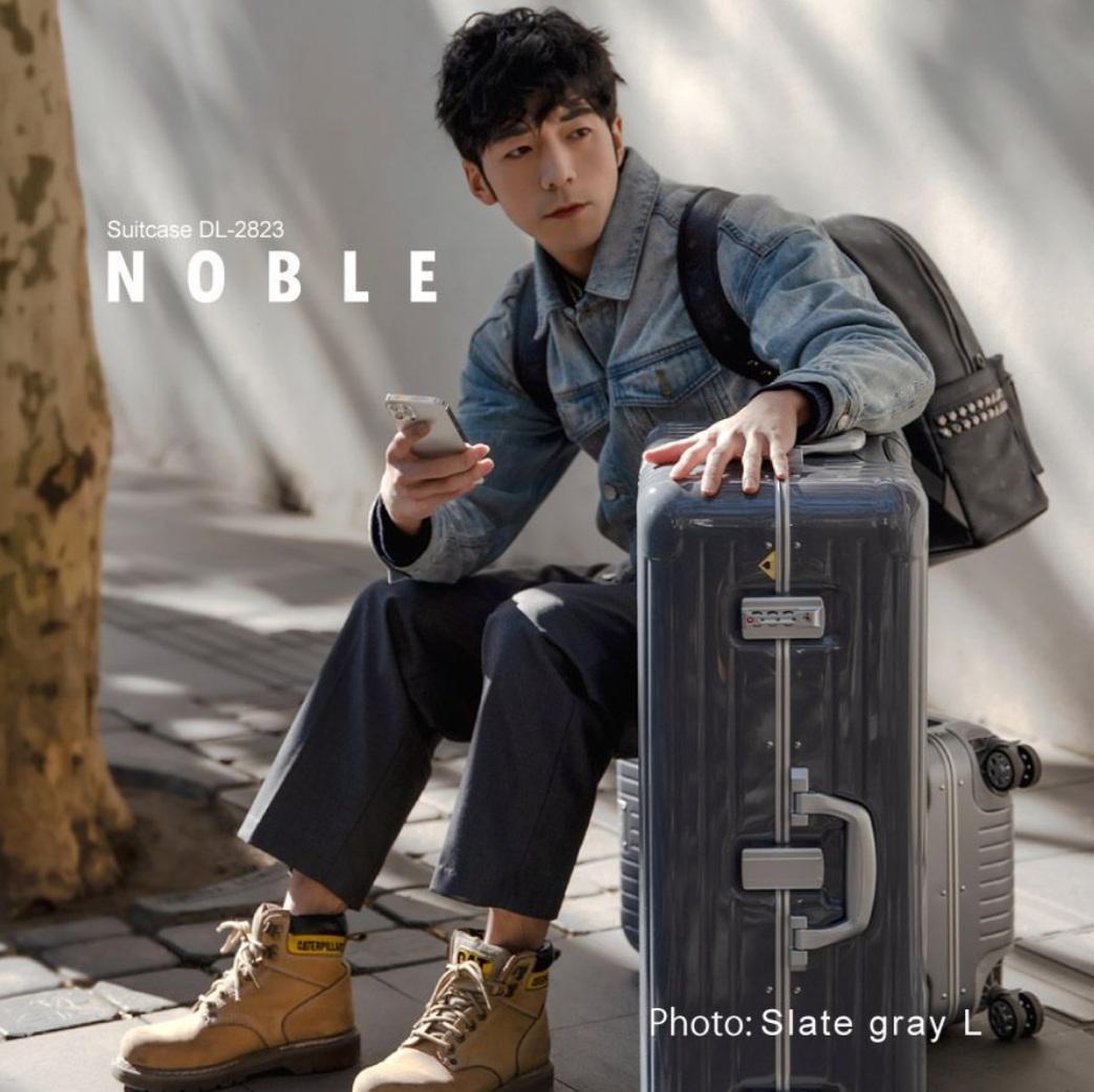 スーツケース グレー DL-2823 NOBLE Lサイズ 大きい 大型 海外