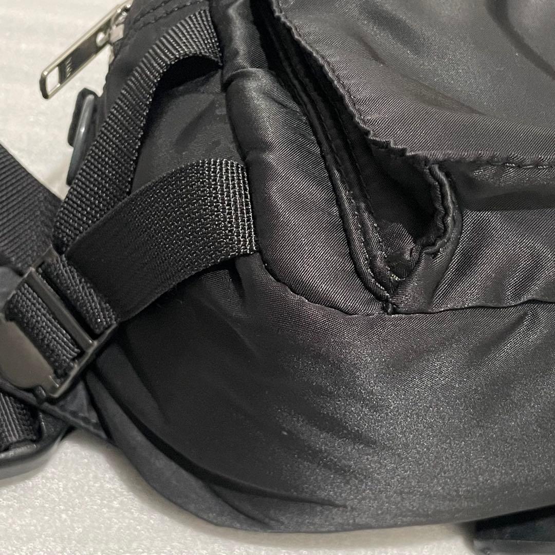 美品✨ PORTER タンカー ボディバッグウエストバック 黒 ヒップバッグ