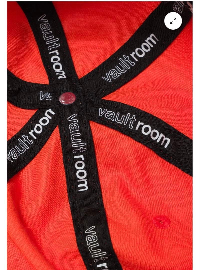 【新品】vaultroom cap 赤
