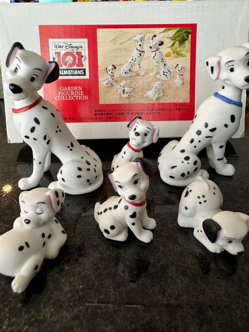 ディズニー101匹わんちゃん　オーナメント　加藤工芸　箱庭　インテリア