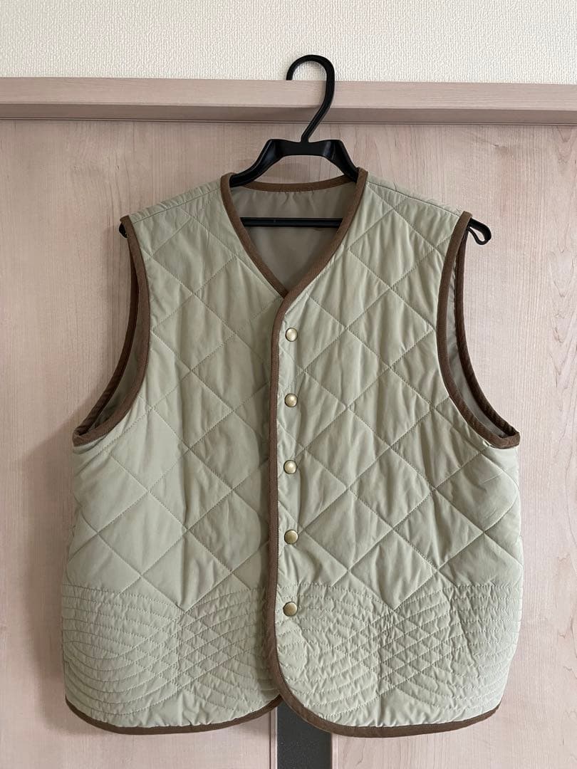 クラシコム　キルティングベスト　よしいちひろさんコラボ