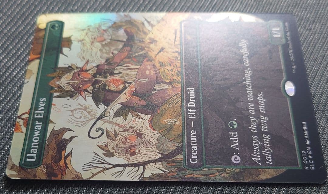 mtg フルアート FOIL ラノワールのエルフ 英語版 slc sld