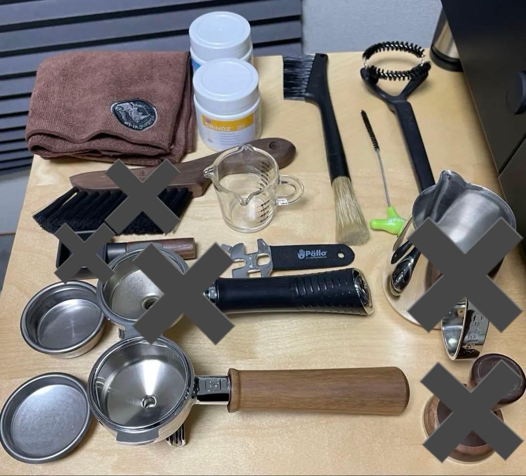 ascaso bar one 付属品