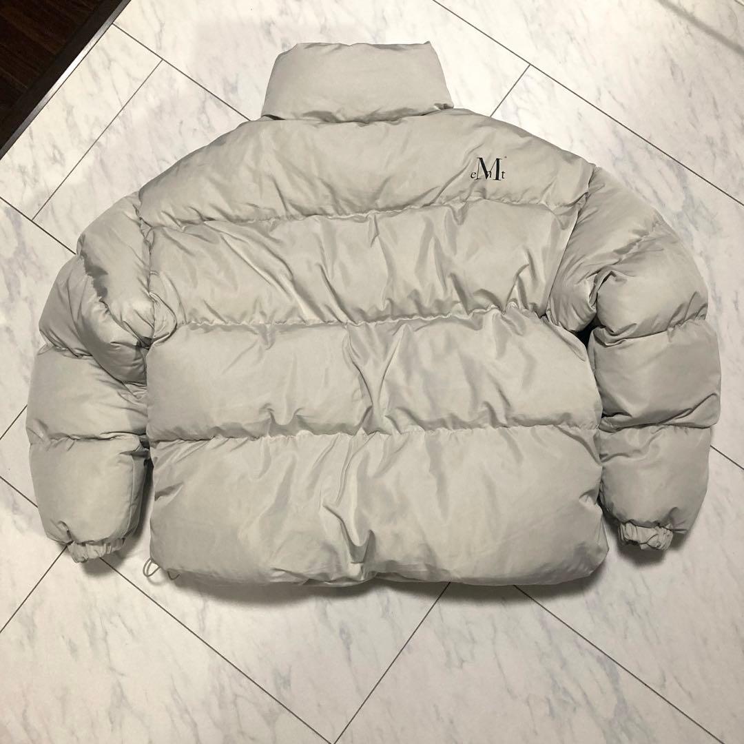 mucent 韓国　ムセント ダウンジャケット ライトグレー