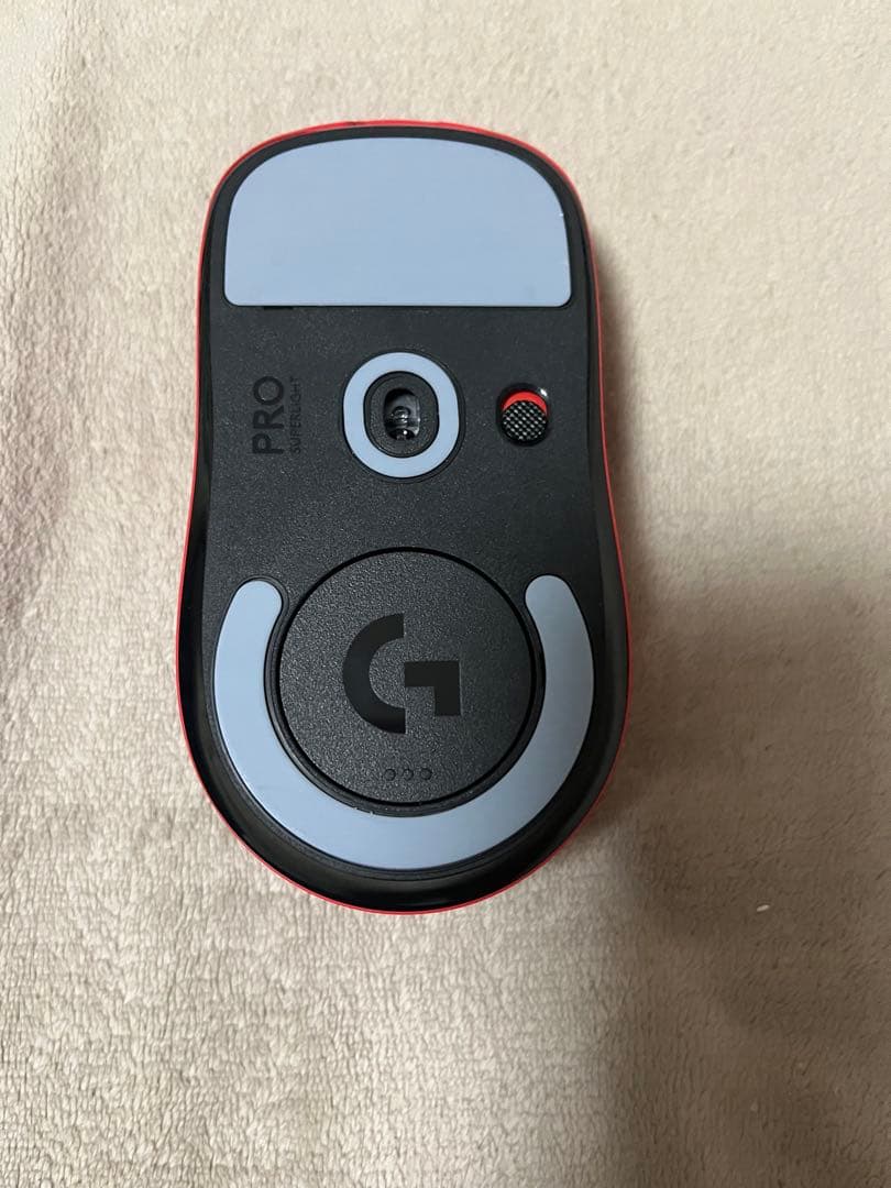 Logicool G PRO SUPERLIGHT レッド
