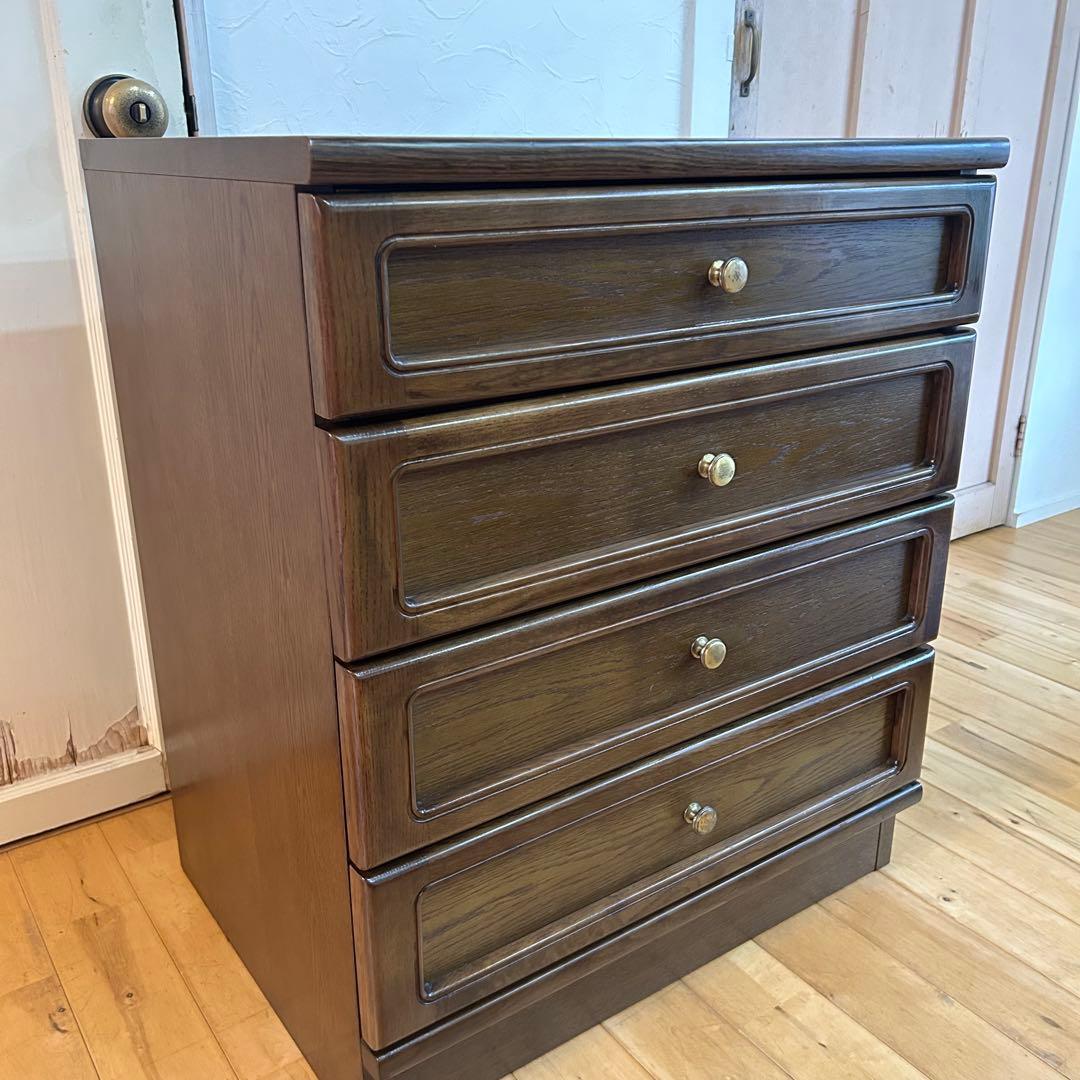☆カリモク☆ チェスト　4段　引き出し　キャビネット