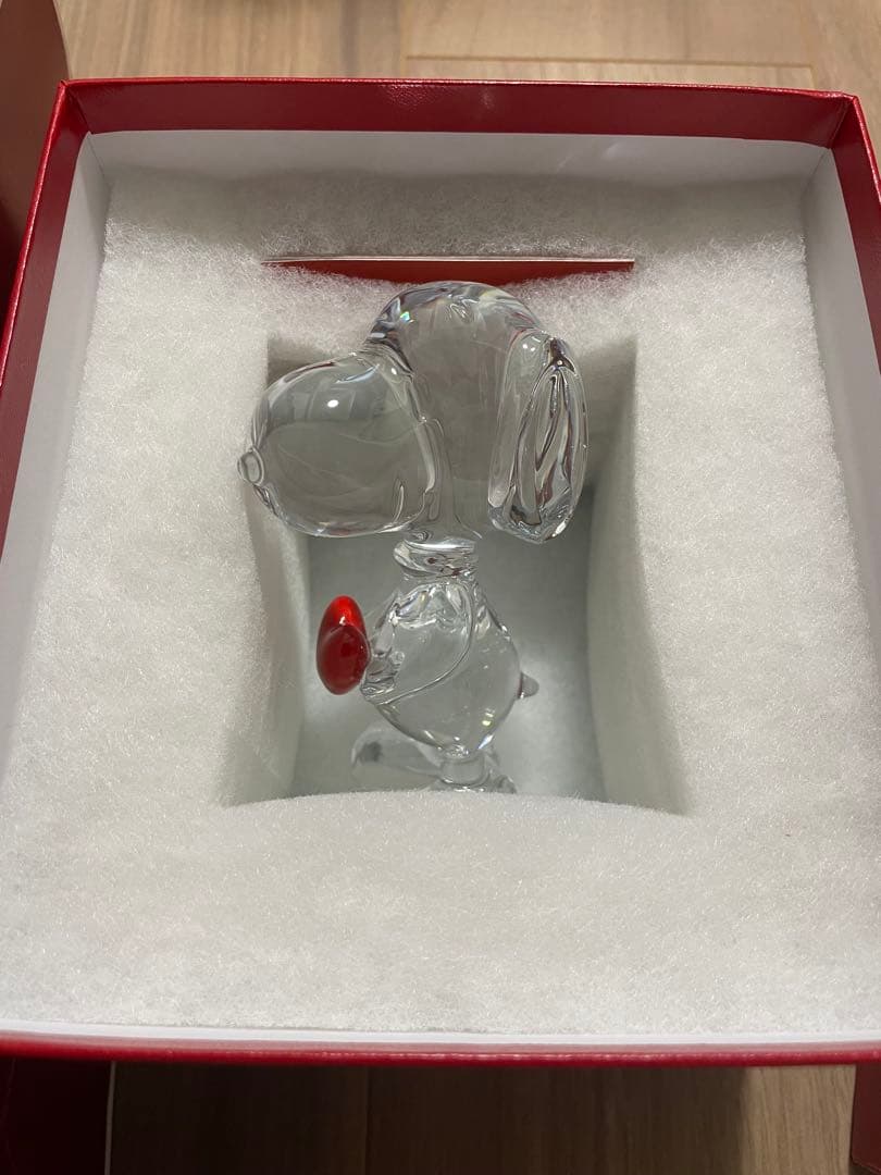 Baccarat ハート スヌーピー