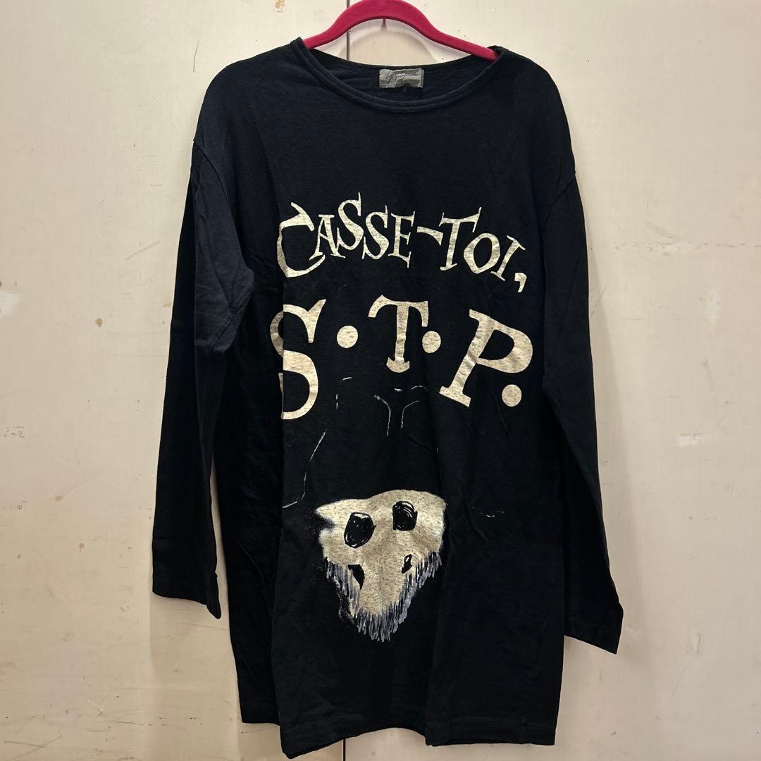 Yohji Yamamoto グラフィック長袖カットソー