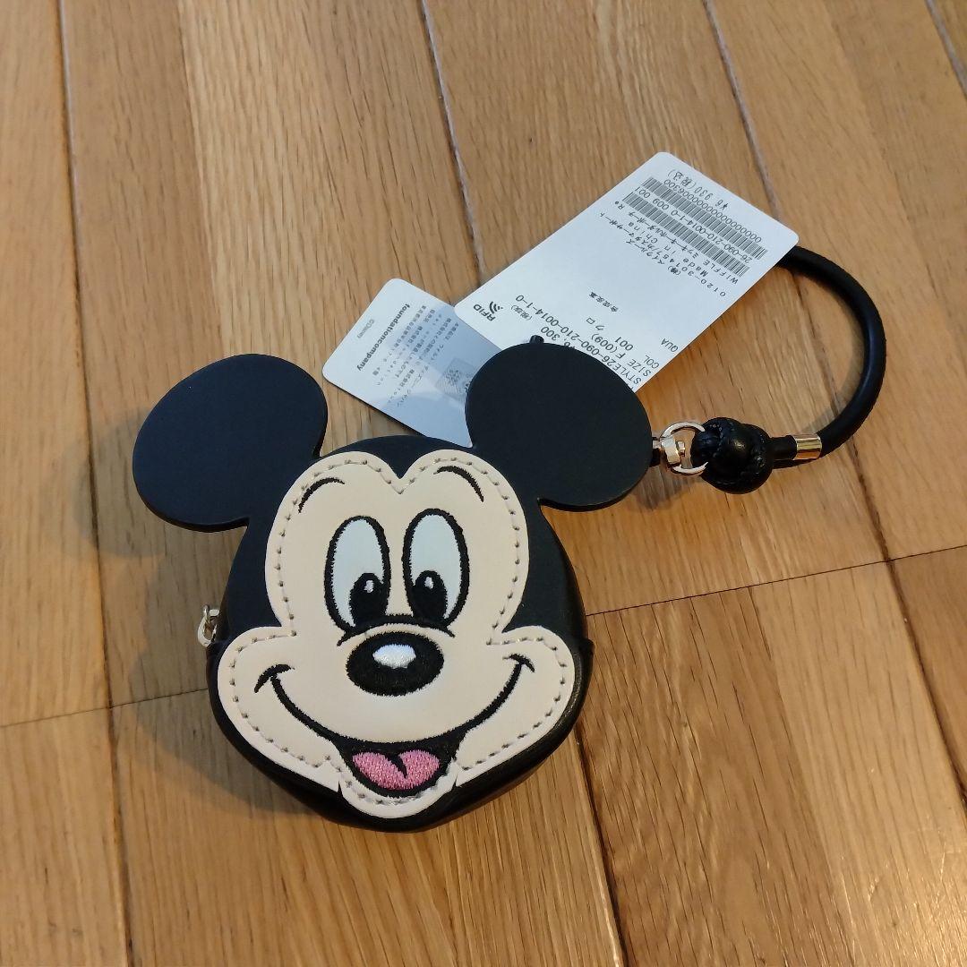 スピックアンドスパン　ミッキーキーホルダーポーチタグ付