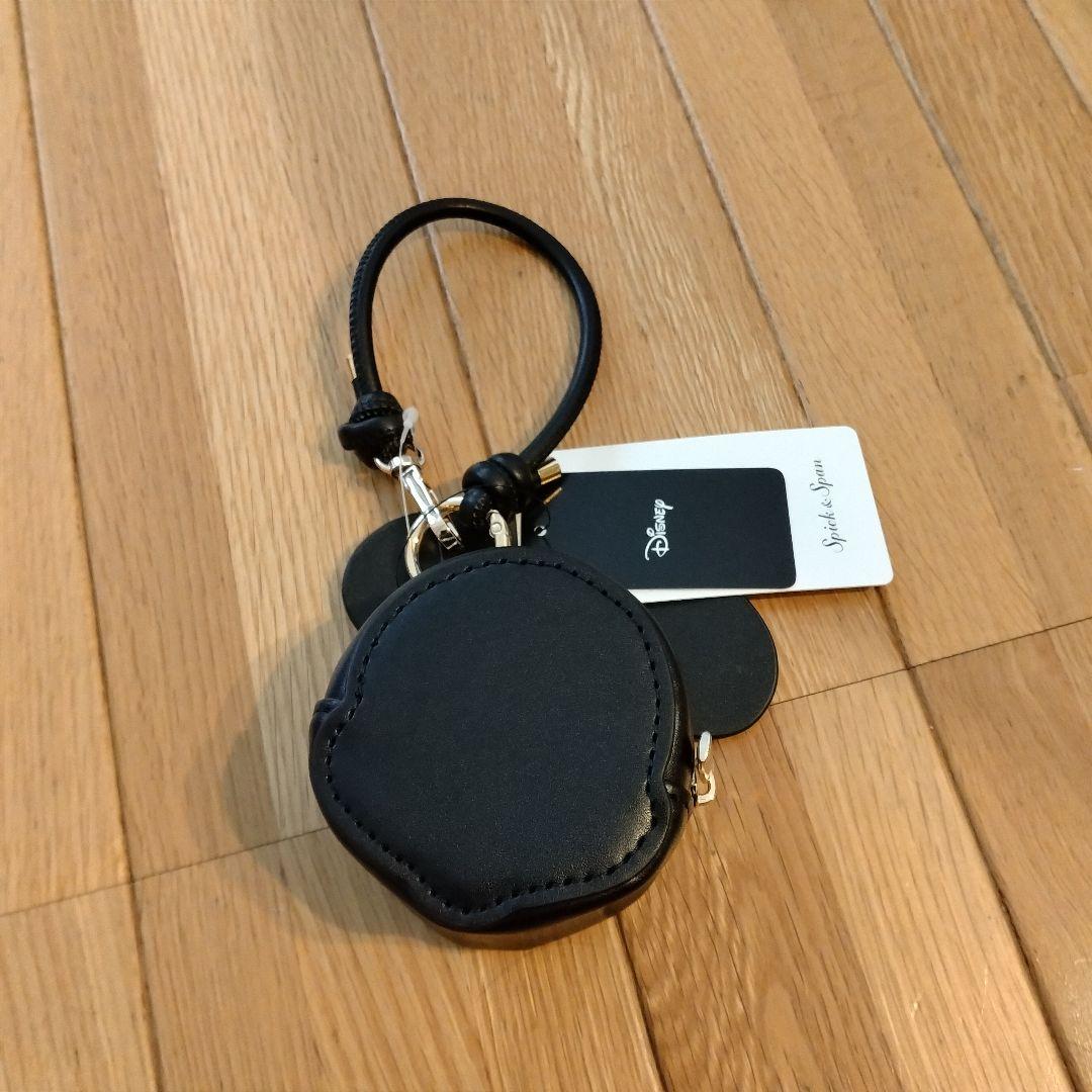 スピックアンドスパン　ミッキーキーホルダーポーチタグ付