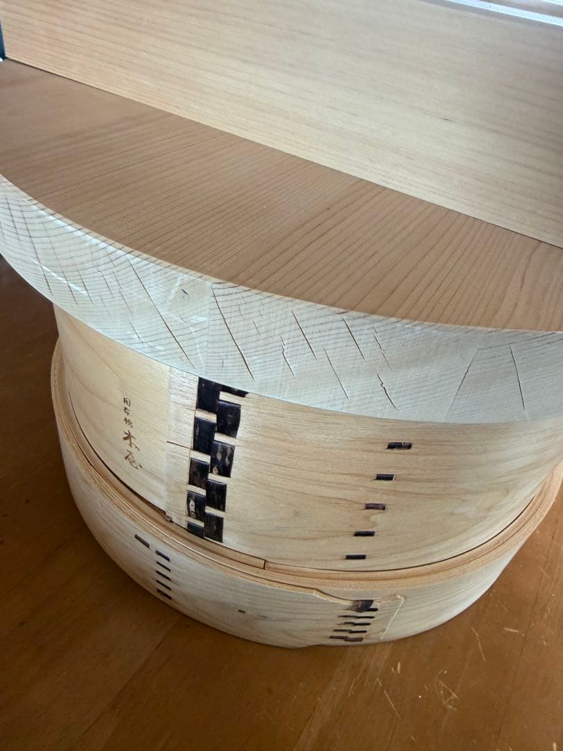 木屋　和セイロ、蓋　木製 蒸し器 直径約30cm