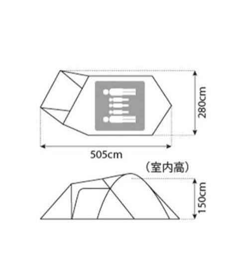 ぽんたさん専用）スノーピーク　アメニティドームＭ