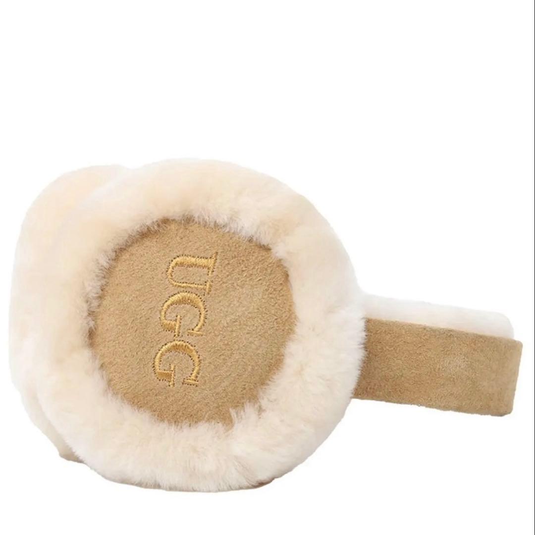 UGG ベージュファー イヤーマフ 耳あて