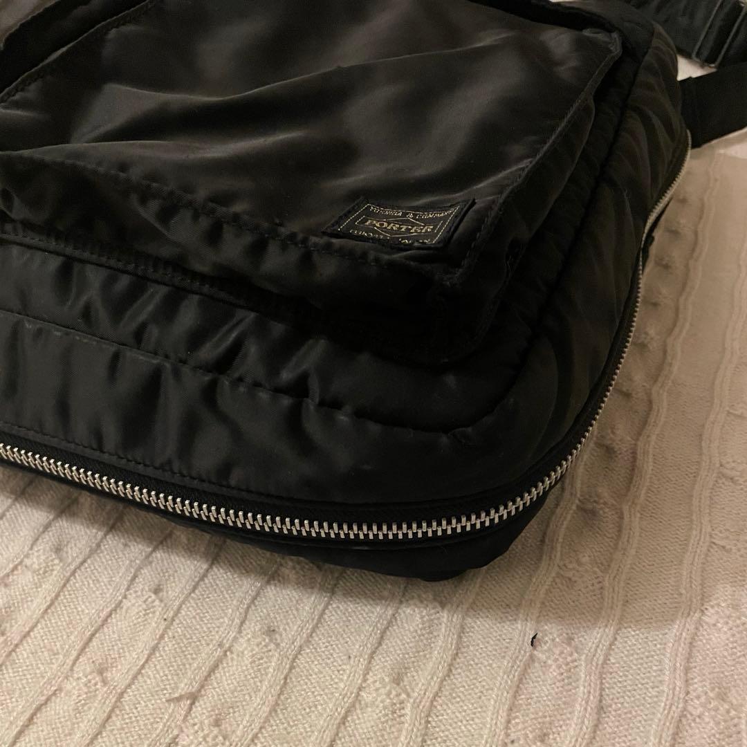 【極美品✨】PORTER タンカー 2way トートバッグ サイドジップ 大容量