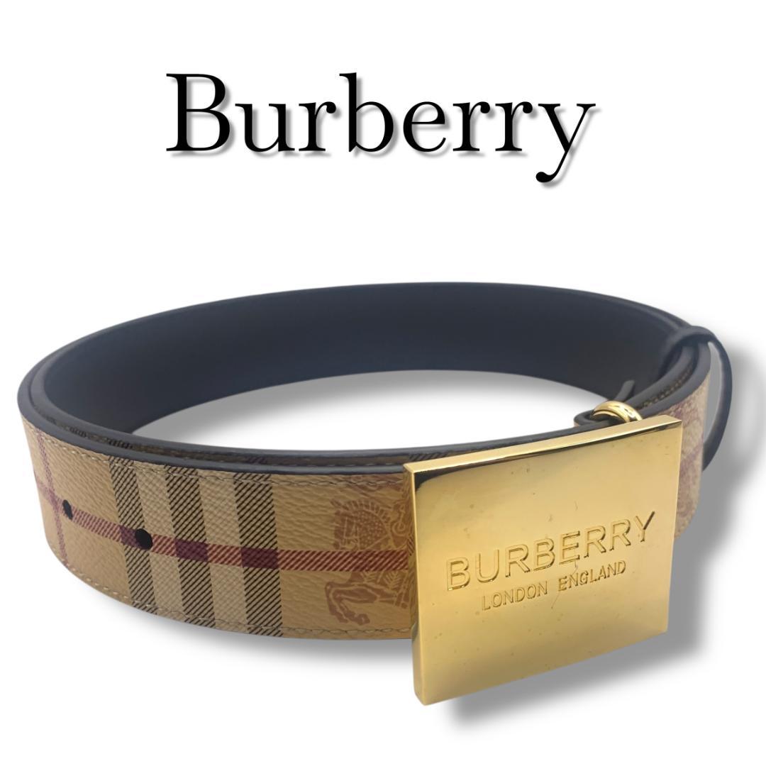 美品★Burberry　バーバリー　ベルト　98-108cm