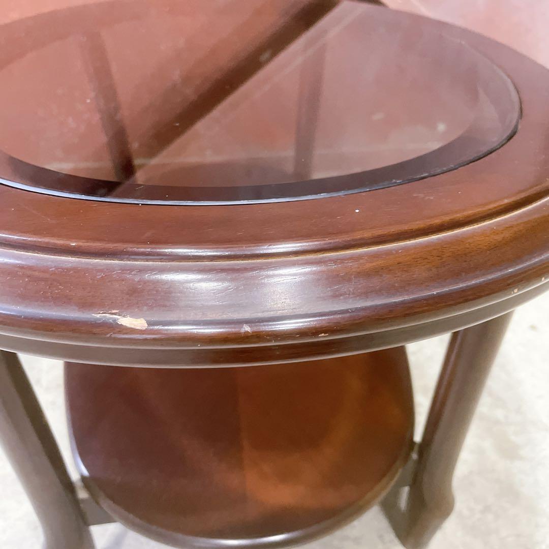 【良品】マルニ木工 ベルサイユ センターテーブル リビングテーブル 猫脚