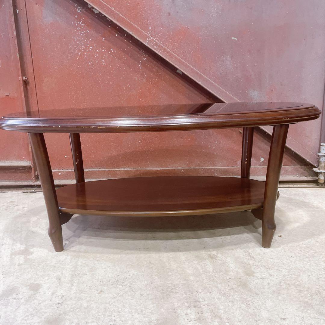 【良品】マルニ木工 ベルサイユ センターテーブル リビングテーブル 猫脚