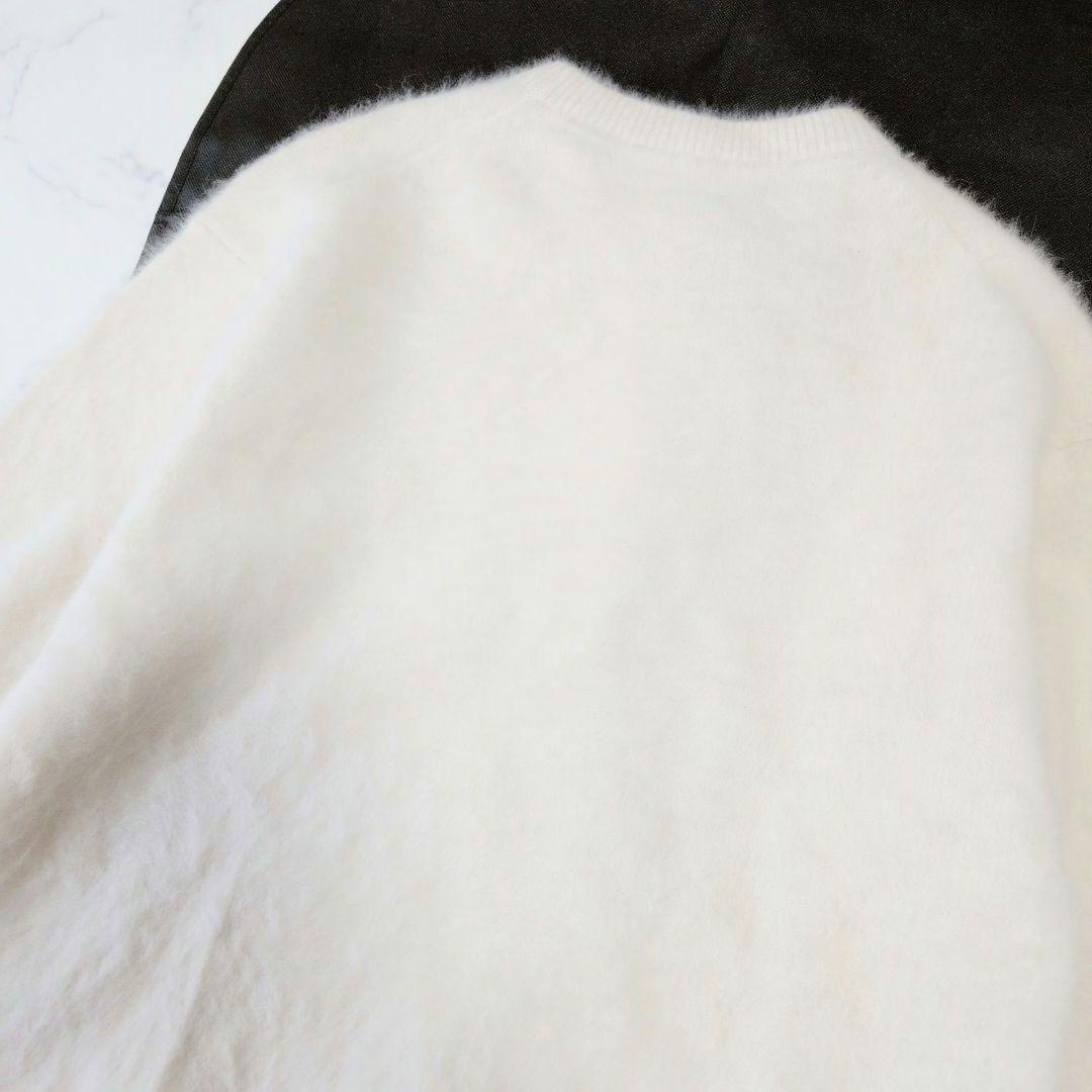 美品✨️DRESSLAVE ドレスレイブ フォックスカシミヤ クルーネック 38