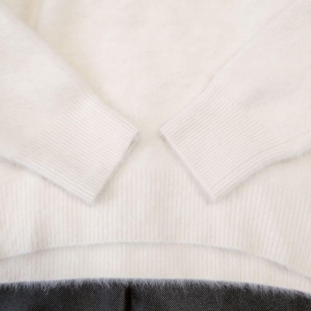 美品✨️DRESSLAVE ドレスレイブ フォックスカシミヤ クルーネック 38