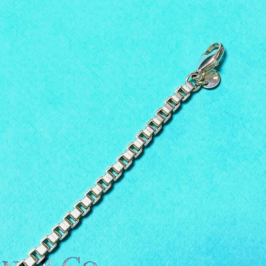 【美品】18.9cmTiffanyティファニー ベネチアン ブレスレット 925