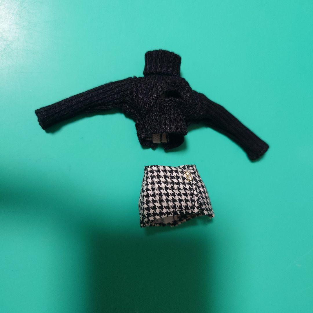 1/12着せ替え服　セット バック　帽子　バイオリン　タイツ