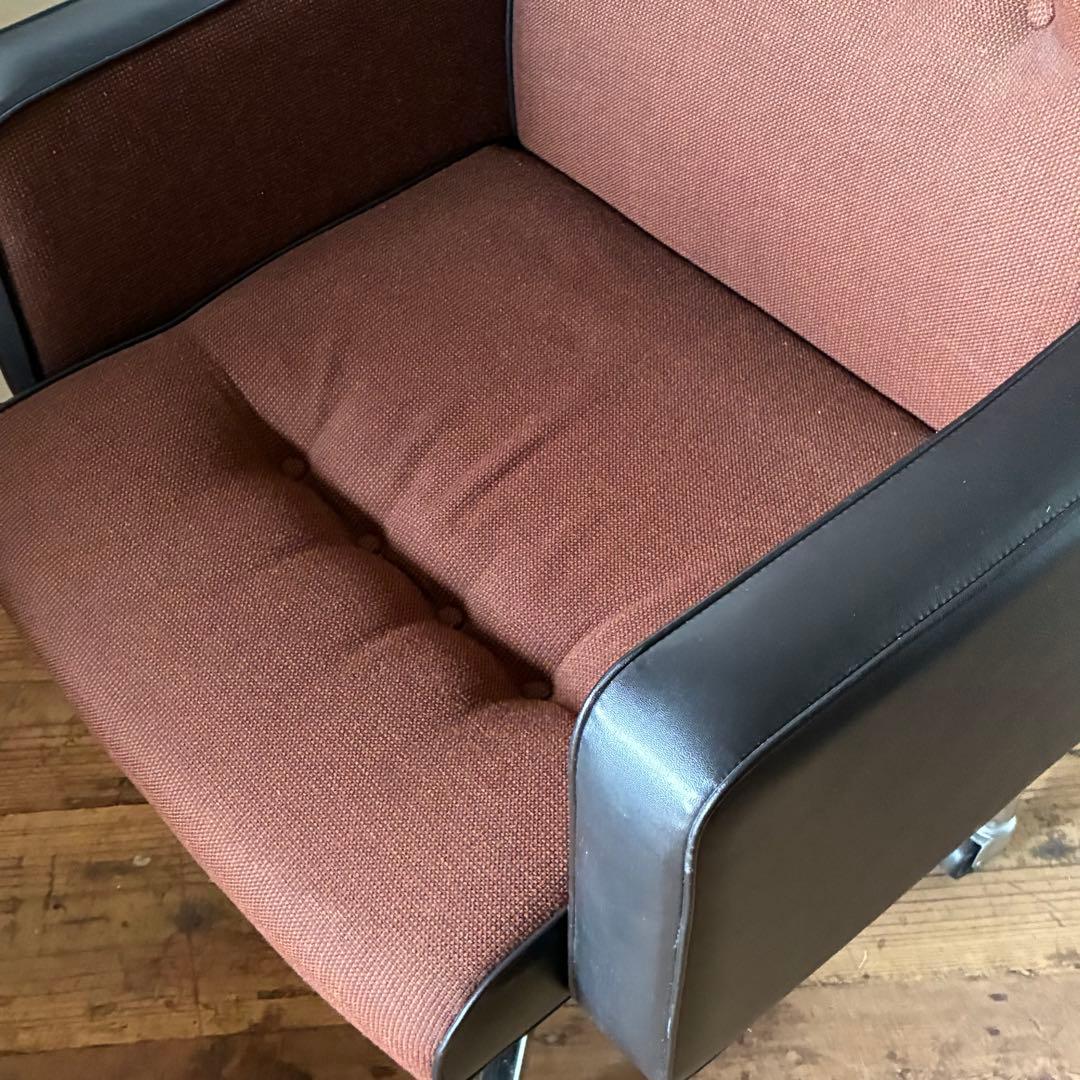 国産ヴィンテージ コクヨ エグゼクティブ デスク アーム チェア レトロ