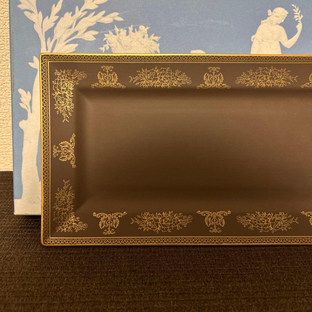 ウェッジウッド　ジャスパー　コロンビア　デザートプレート　サンドイッチプレート