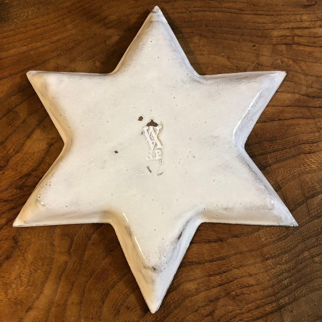 食器 aster de villatte etoile Dessert Plate