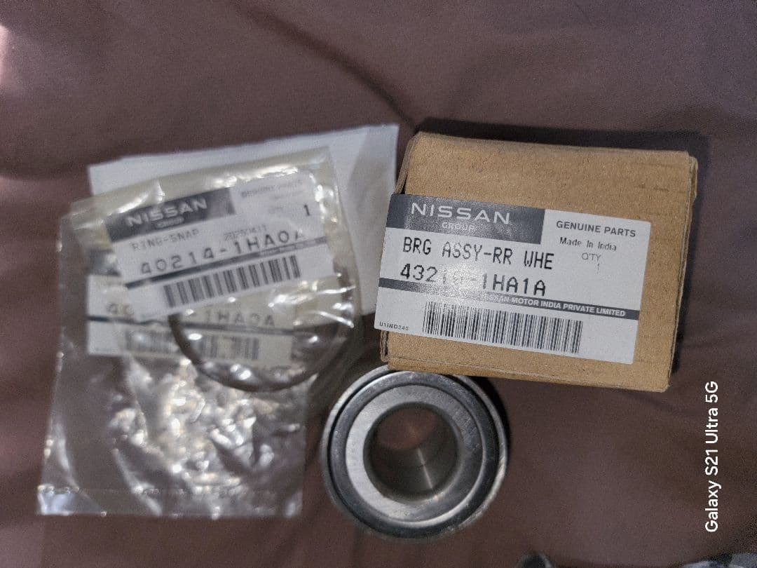 日産ノート　E12　ベアリング　RR　アセンブリ