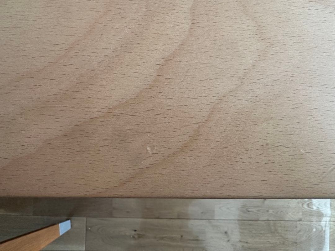 【美品】無印良品　ブナ材テーブル　トーネット