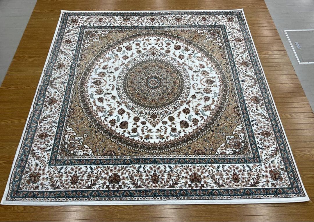 トルコ製 機械織カーペット、オリエンタル柄 ラグ