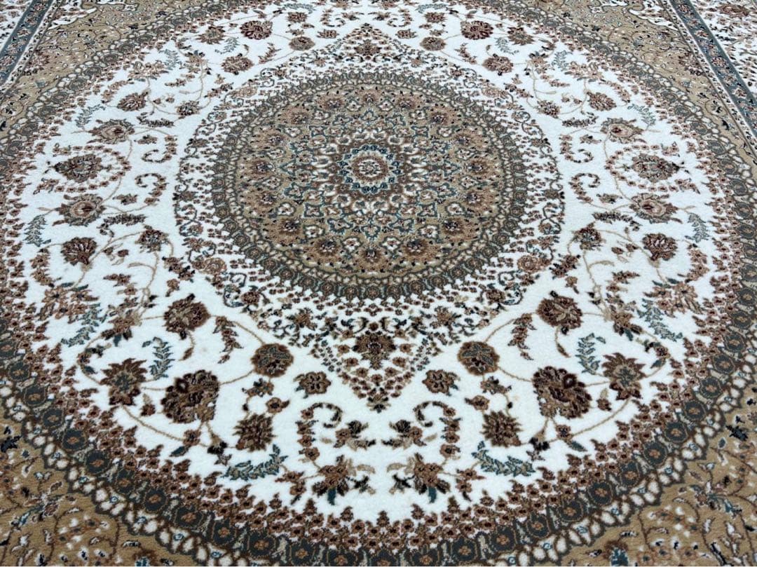 トルコ製 機械織カーペット、オリエンタル柄 ラグ