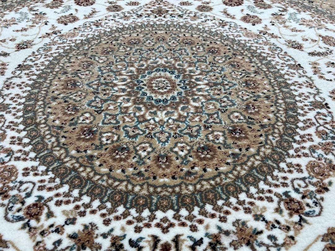 トルコ製 機械織カーペット、オリエンタル柄 ラグ