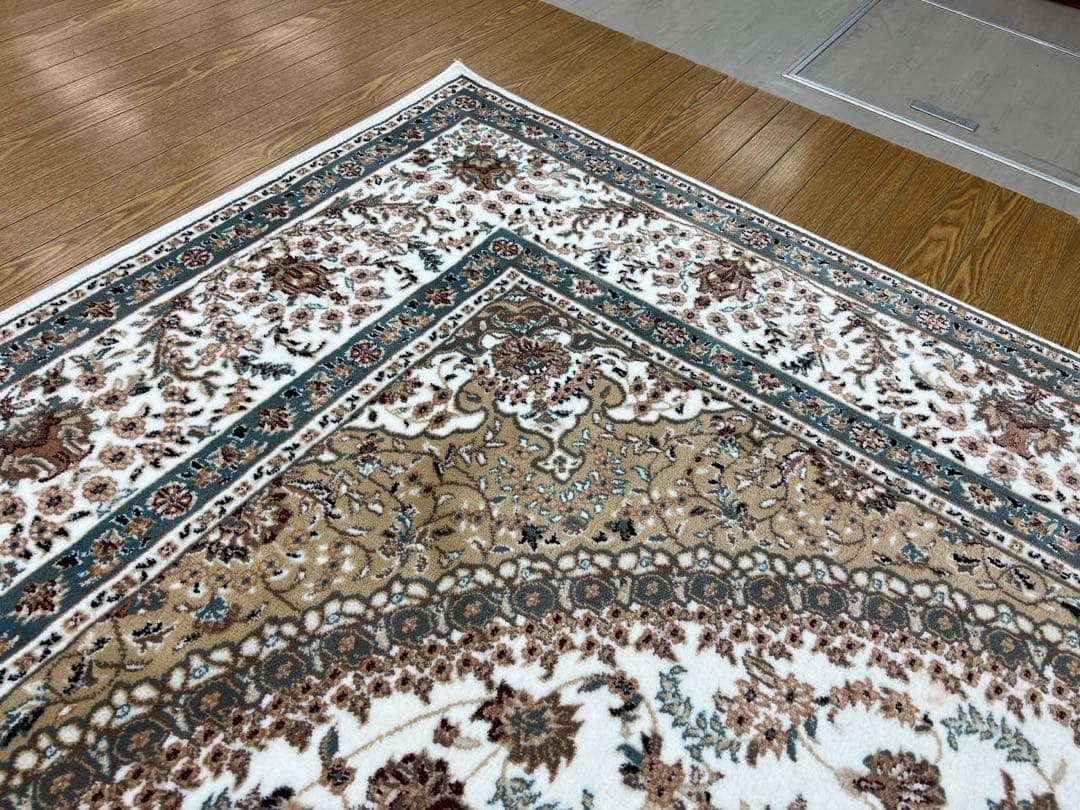 トルコ製 機械織カーペット、オリエンタル柄 ラグ