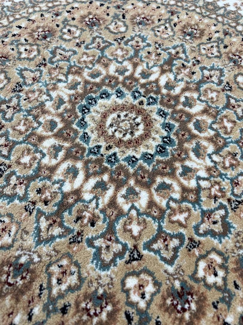 トルコ製 機械織カーペット、オリエンタル柄 ラグ