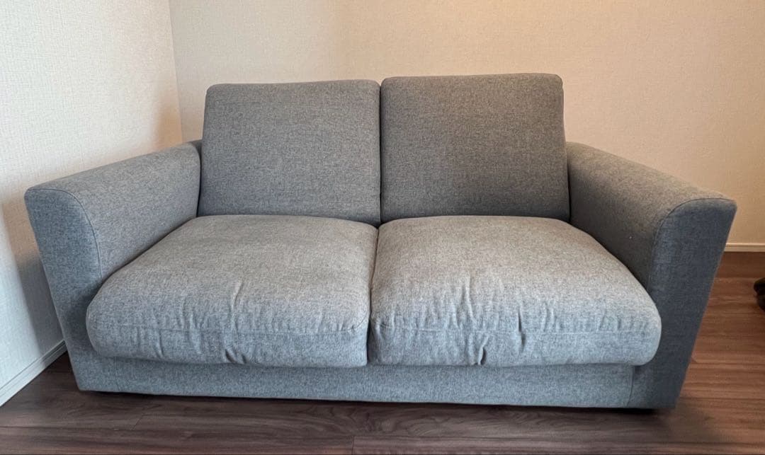 美品　ニトリ　ソファベッド (フォワード GY) 2人掛け