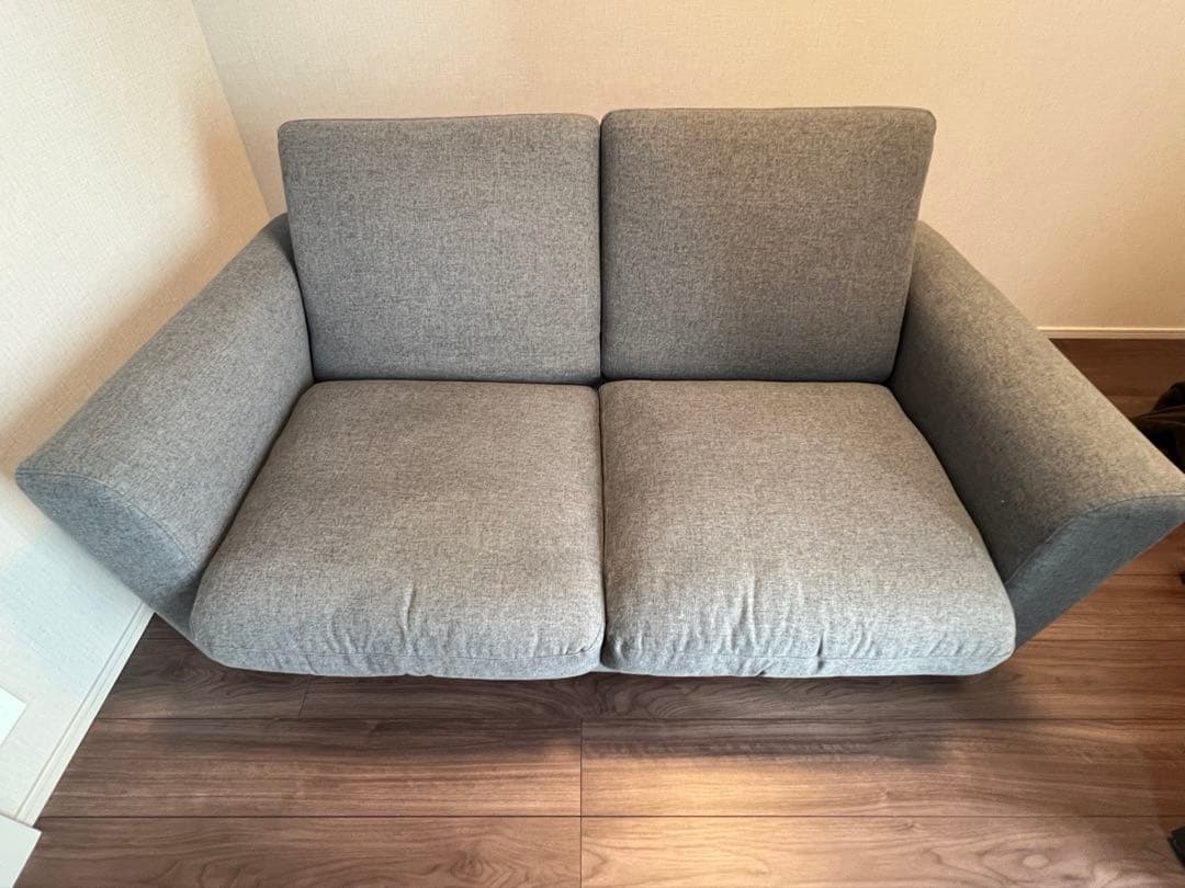美品　ニトリ　ソファベッド (フォワード GY) 2人掛け