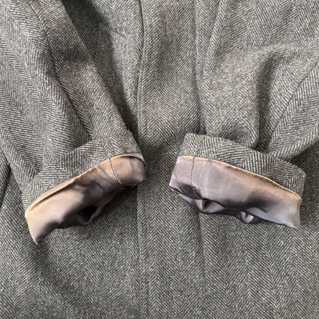 美品☆アルマーニ　コレツィオーニ　マオカラー　ロングコート　大きいサイズ　XXL