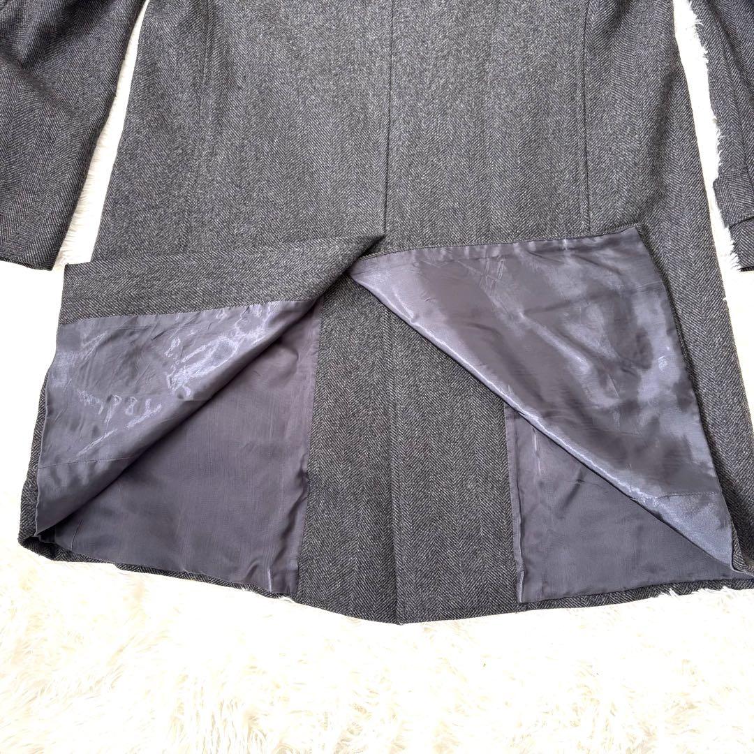 美品☆アルマーニ　コレツィオーニ　マオカラー　ロングコート　大きいサイズ　XXL