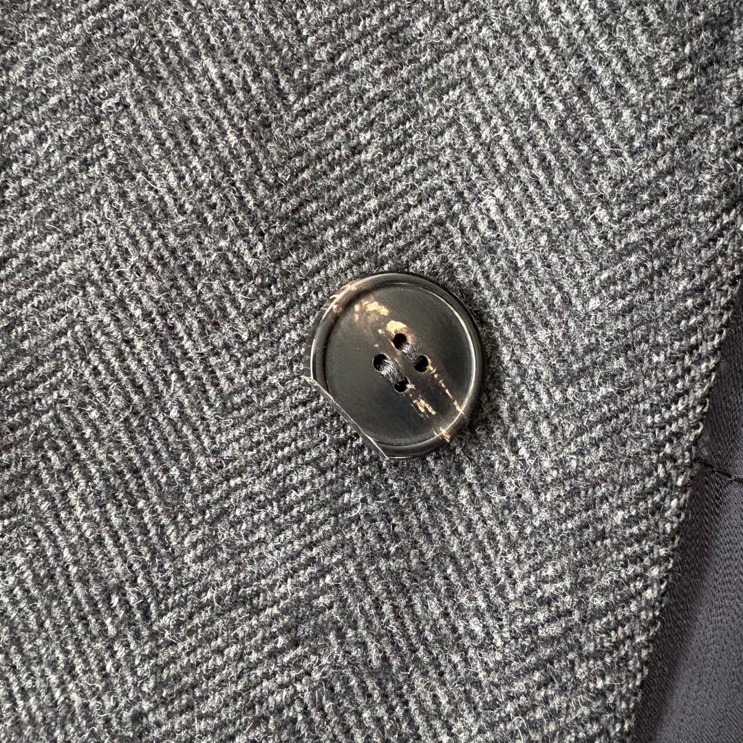 美品☆アルマーニ　コレツィオーニ　マオカラー　ロングコート　大きいサイズ　XXL