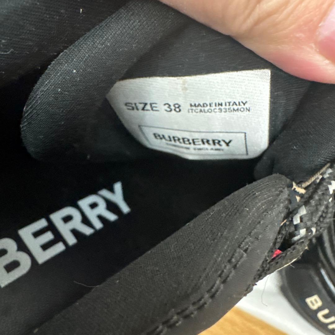 ク*ん様 売り切り★バーバリー★ARTHUR SNEAKERSアーサースニーカー