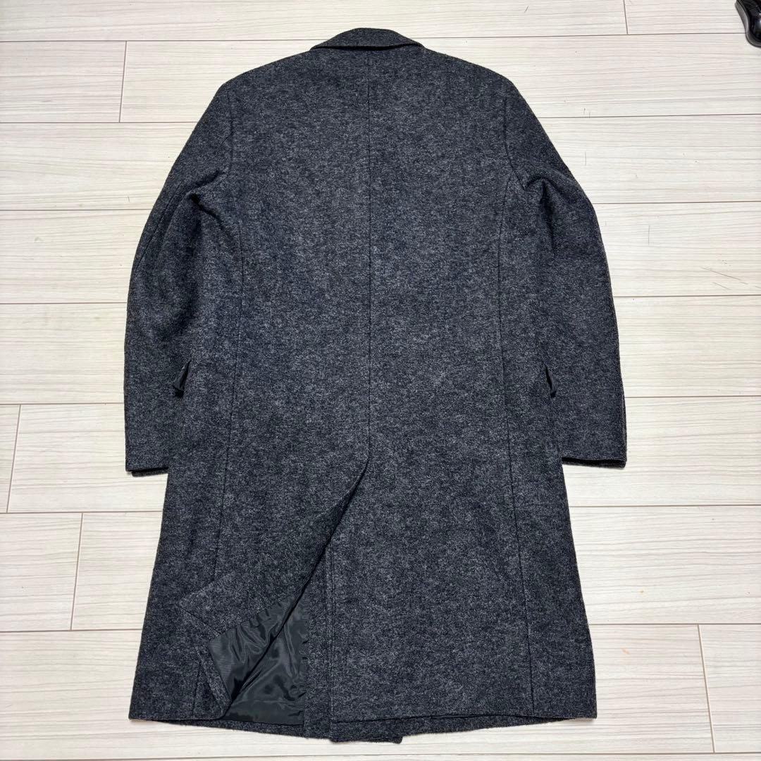 美品 theory セオリー BARKLEY ウール ダブル チェスターコート