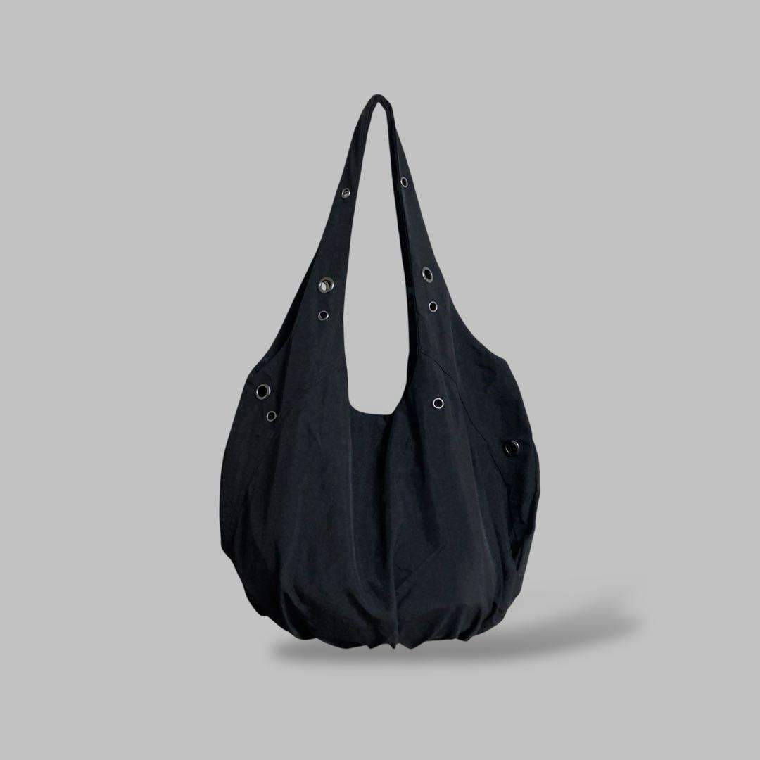 ダイスケ EYELETS TOTE BAG (BLACK) 3098B