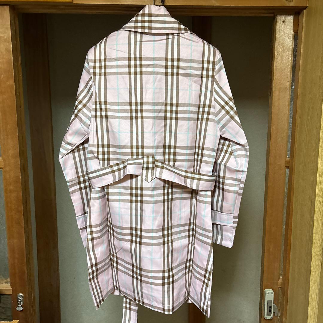 新品　BURBERRY チェック柄トレンチコート XL