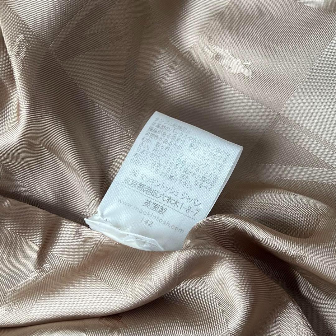 マッキントッシュ 英国製 ウールトレンチコート チェスター オリーブ 34