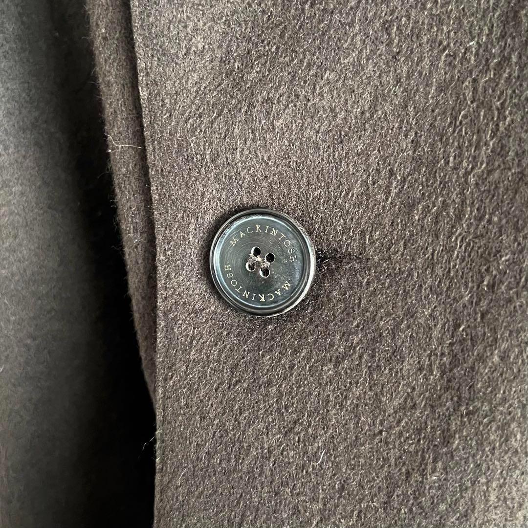 マッキントッシュ 英国製 ウールトレンチコート チェスター オリーブ 34